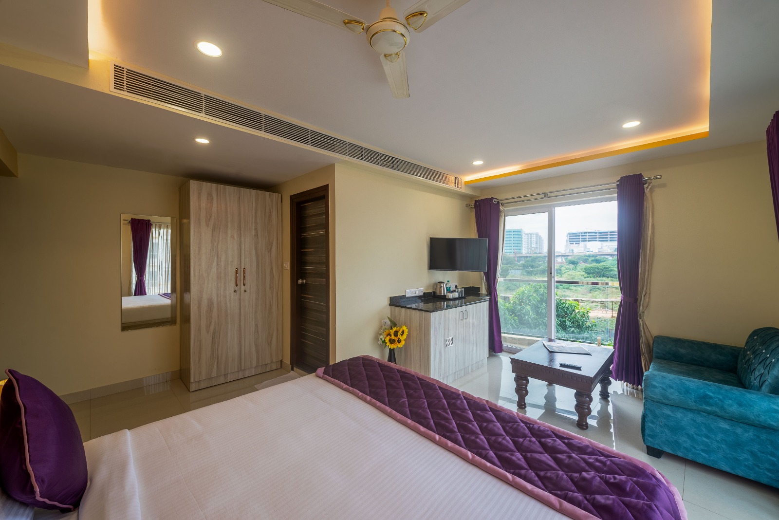 Luxury Room amenities at Zenith Suites